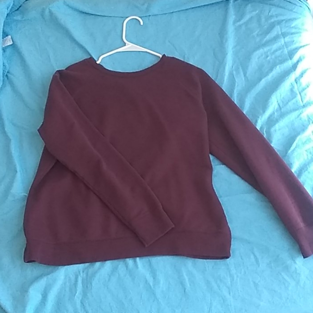 Plum colored fall sweater!